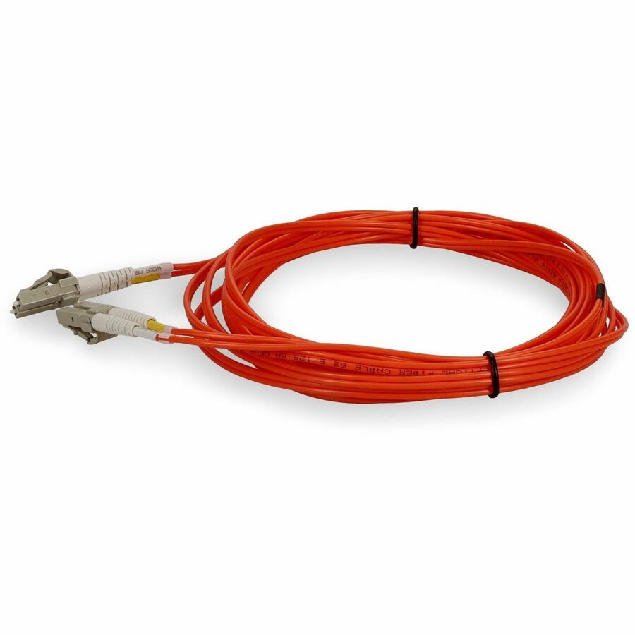 AddOn 8m LC (Male) to LC (Male) Orange OM1 Duplex Fiber OFNR (Riser-Rated) Patch Cable ADD-LC-LC-8M6MMF