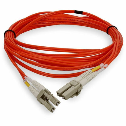 AddOn 8m LC (Male) to LC (Male) Orange OM1 Duplex Fiber OFNR (Riser-Rated) Patch Cable ADD-LC-LC-8M6MMF