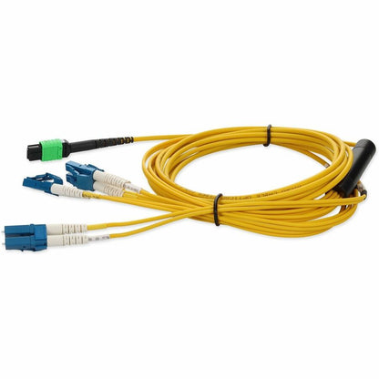 Addon Networks 3M Mpo - 4Xlc Fibre Optic Cable Mpo/Mtp Lc Os1 Yellow