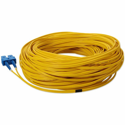 Addon 25M Sc (Male) To Sc (Male) Yellow Os2 Duplex Fiber Ofnr (Riser-Rated) Patch Cable