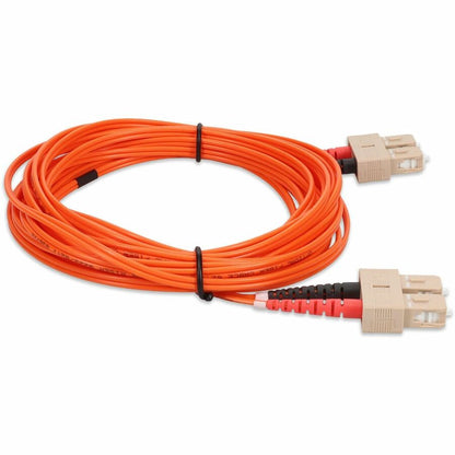 AddOn 4m SC (Male) to SC (Male) Orange OM1 Duplex Fiber OFNR (Riser-Rated) Patch Cable ADD-SC-SC-4M6MMF