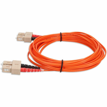 AddOn 4m SC (Male) to SC (Male) Orange OM1 Duplex Fiber OFNR (Riser-Rated) Patch Cable ADD-SC-SC-4M6MMF