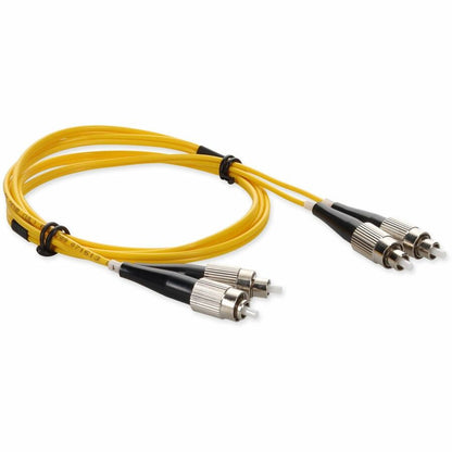 Addon 3M Fc (Male) To Fc (Male) Yellow Os2 Duplex Fiber Ofnr (Riser-Rated) Patch Cable