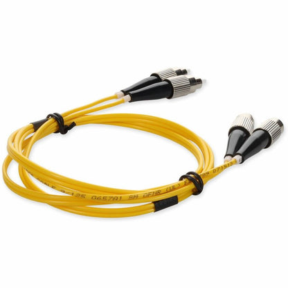 Addon 3M Fc (Male) To Fc (Male) Yellow Os2 Duplex Fiber Ofnr (Riser-Rated) Patch Cable