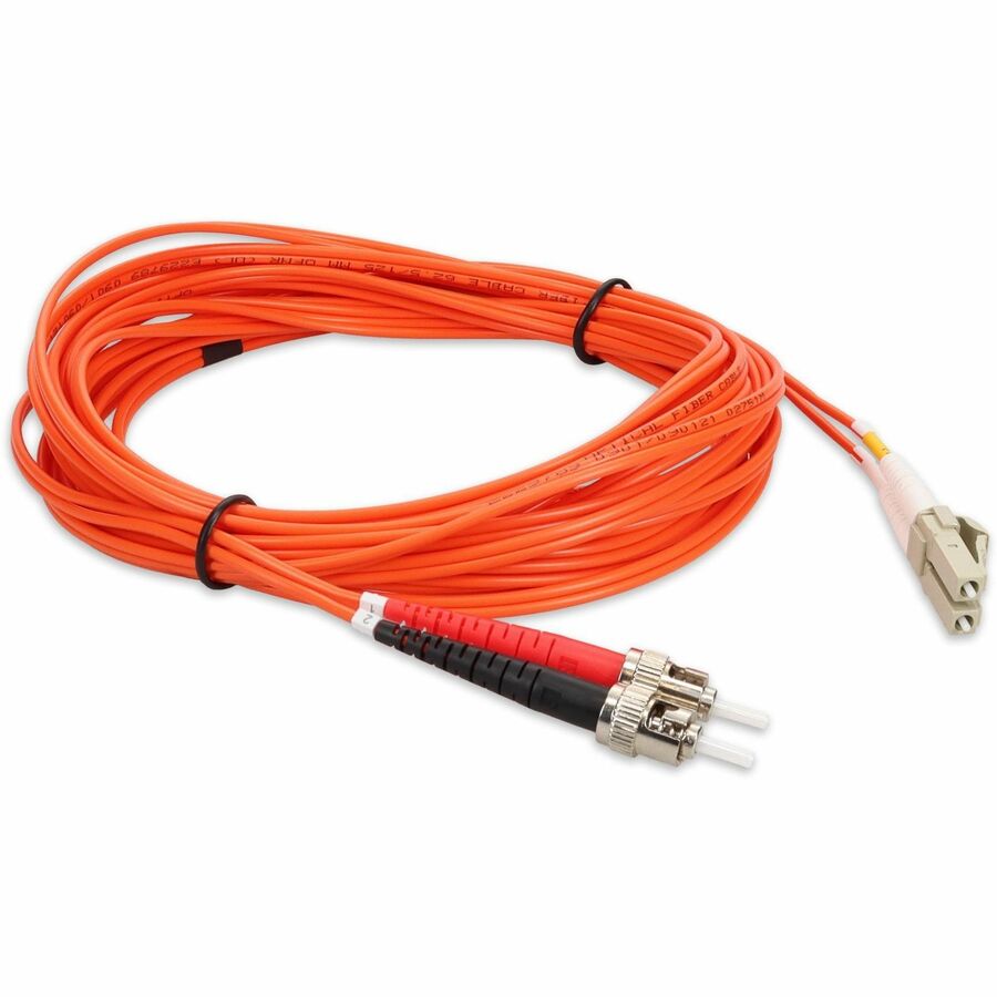 Addon Networks Add-St-Lc-9M6Mmf Fibre Optic Cable 9 M Om1 Orange