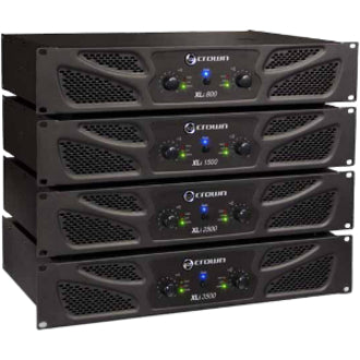 Crown 800 Amplifier - 400 W RMS - 2 Channel - Dark Gray NXLI800-0-US