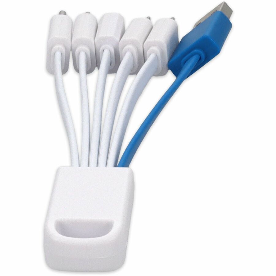 Addon Networks Usb5In1Charger Usb Cable 0.08 M Usb 2.0 Usb A Multicolour