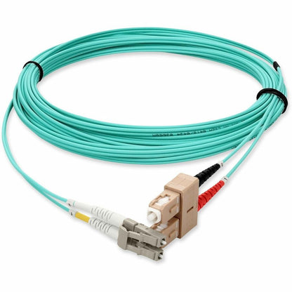 AddOn 3m LC (Male) to SC (Male) Orange OM2 Duplex Fiber OFNR (Riser-Rated) Patch Cable ADD-SC-LC-3M5OM2