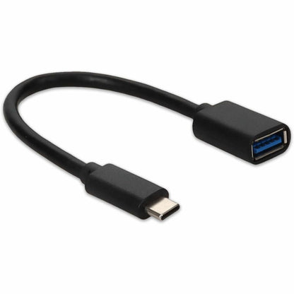 AddOn USB 3.1 (C) Male to USB 3.0 (A) Male Black Adapter USBC2USB3FB