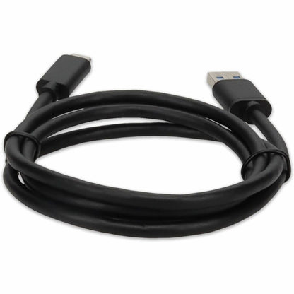 AddOn 1m USB 3.1 (C) Male to USB 3.0 (A) Male Black Cable USBC2USB3A1MB