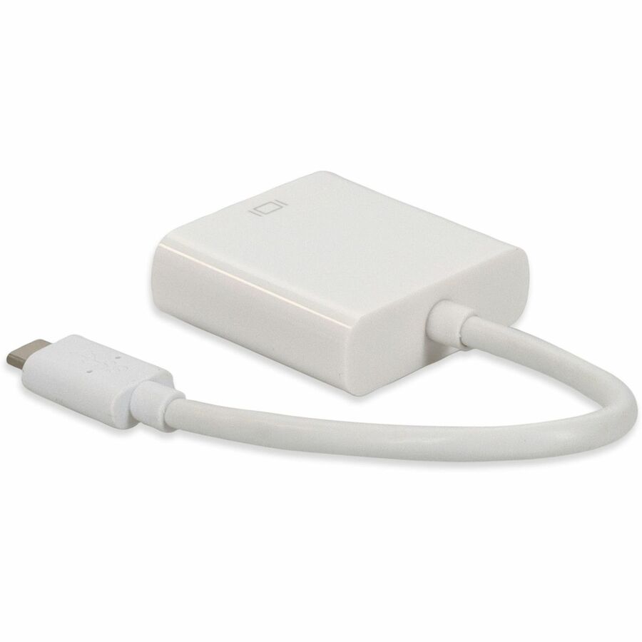 AddOn USB 3.1 (C) Male to DVI-I (29 pin) Female White Adapter USBC2DVIIW