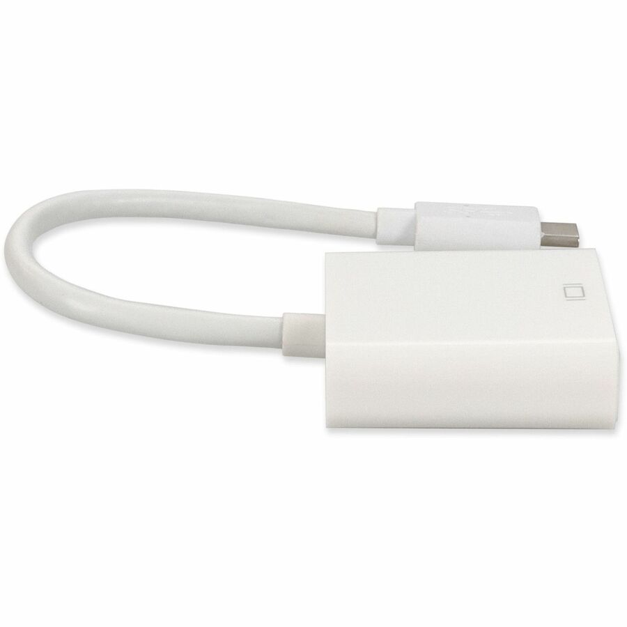 AddOn USB 3.1 (C) Male to DVI-I (29 pin) Female White Adapter USBC2DVIIW