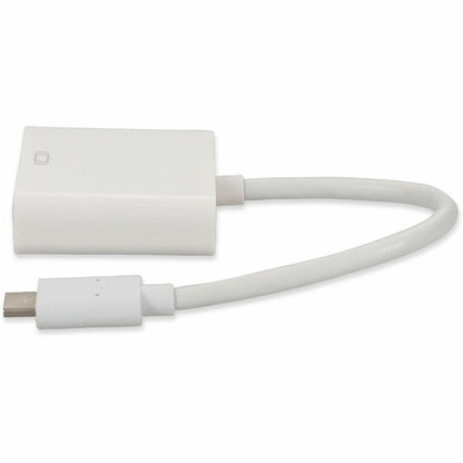 AddOn USB 3.1 (C) Male to DVI-I (29 pin) Female White Adapter USBC2DVIIW