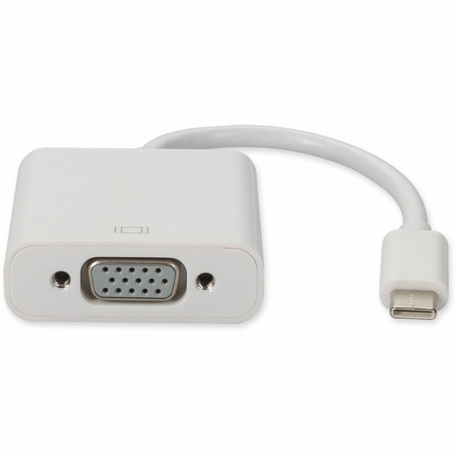 AddOn USB 3.1 (C) Male to VGA Female White Adapter USBC2VGAW