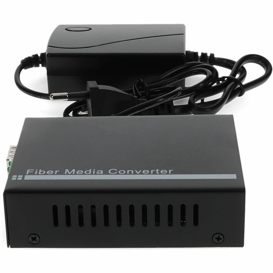 Addon Networks Add-Gmc-Sfp-Eu Network Media Converter 1000 Mbit/S Multi-Mode, Single-Mode Black