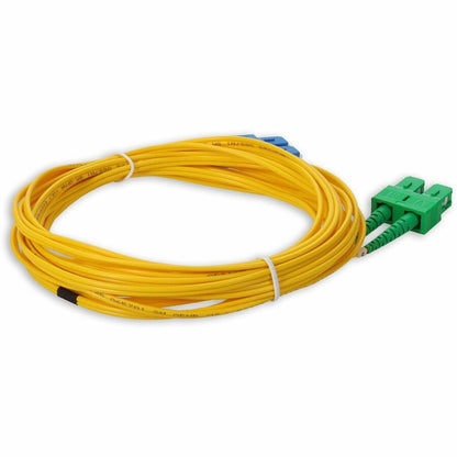 Addon 1M Asc (Male) To Sc (Male) Yellow Os2 Duplex Fiber Ofnr (Riser-Rated) Patch Cable