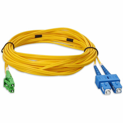 Addon 5M Alc (Male) To Sc (Male) Yellow Os2 Duplex Fiber Ofnr (Riser-Rated) Patch Cable