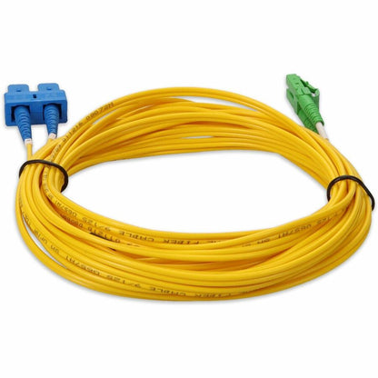 Addon 5M Alc (Male) To Sc (Male) Yellow Os2 Duplex Fiber Ofnr (Riser-Rated) Patch Cable