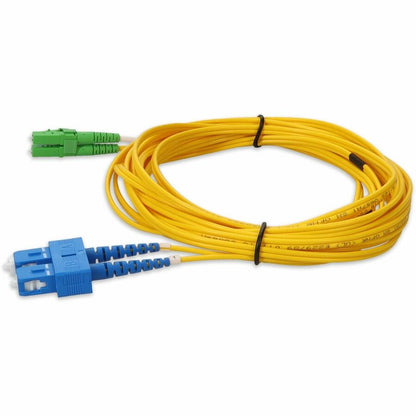 Addon 5M Alc (Male) To Sc (Male) Yellow Os2 Duplex Fiber Ofnr (Riser-Rated) Patch Cable