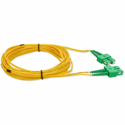 Addon 10M Asc (Male) To Asc (Male) Yellow Os2 Duplex Fiber Ofnr (Riser-Rated) Patch Cable