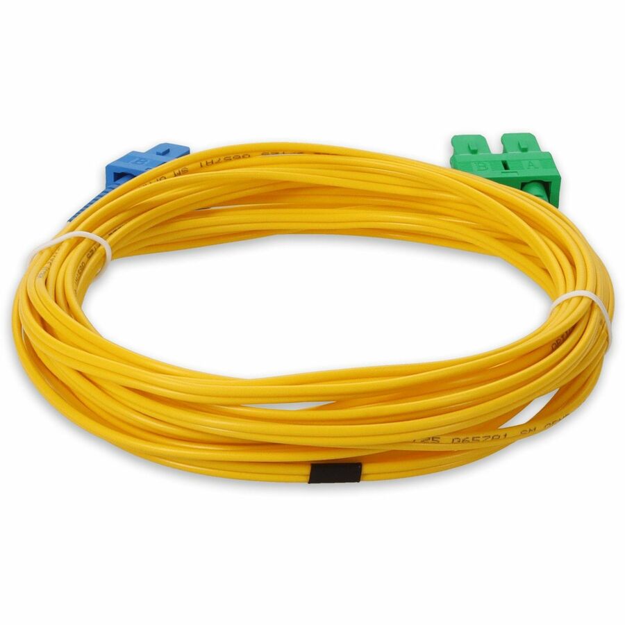 Addon 3M Asc (Male) To Sc (Male) Yellow Os2 Duplex Fiber Ofnr (Riser-Rated) Patch Cable