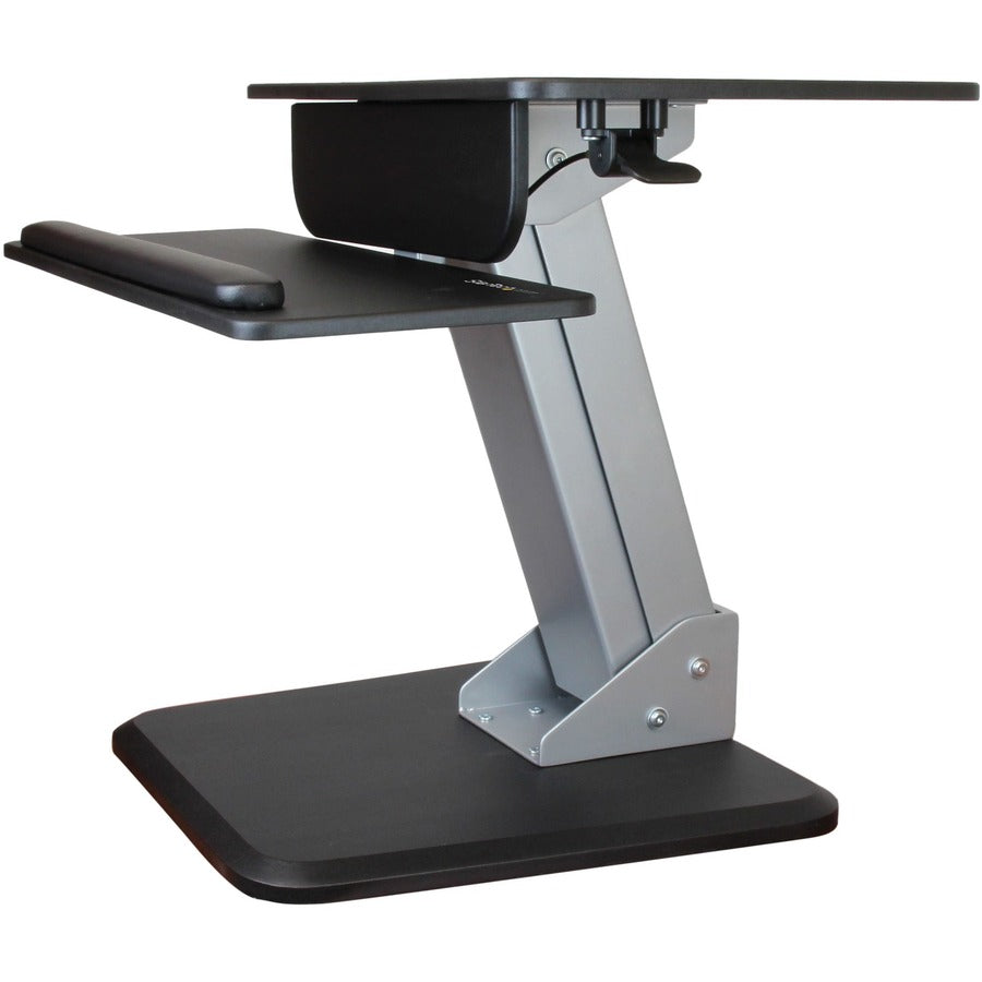 Startech.Com Dual Monitor Sit-To-Stand Workstation - One-Touch Height Adjustment