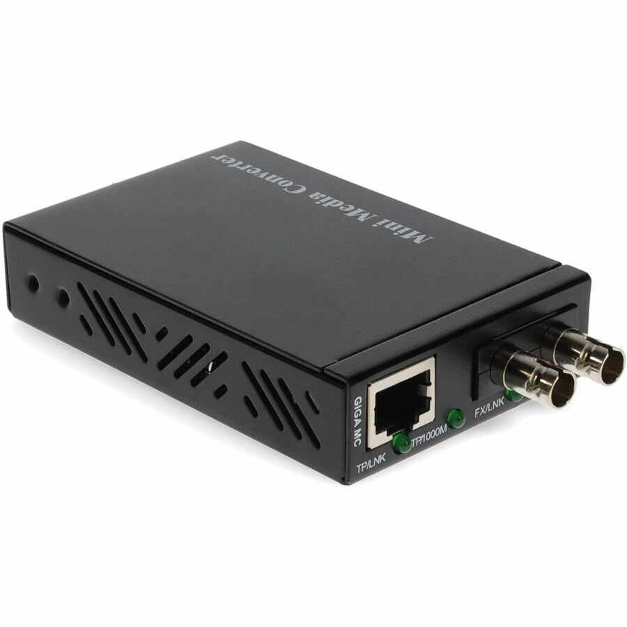 Addon Networks Add-Gmcmn-Lx-2St Network Media Converter 1000 Mbit/S 1310 Nm Single-Mode Black