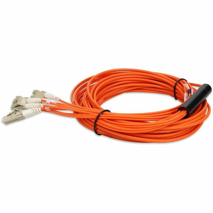 Addon 1M Mpo (Female) To 8Xlc (Male) 8-Strand Orange Om1 Fiber Fanout Cable