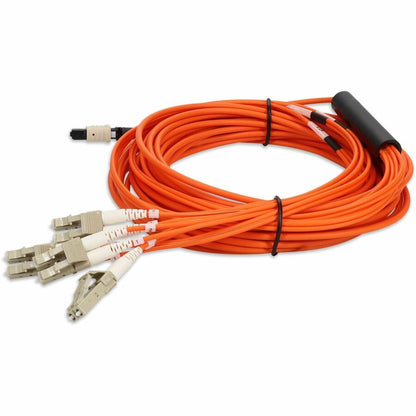 Addon 1M Mpo (Female) To 8Xlc (Male) 8-Strand Orange Om1 Fiber Fanout Cable