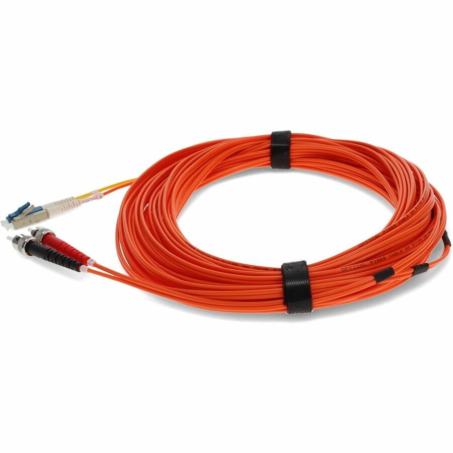 15M Lc To St M/M Om1 & Os1 Org,Duplex Mode Conditioning Cable