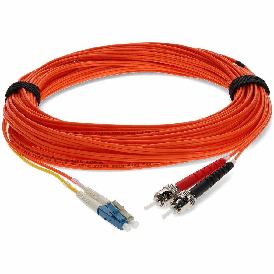 15M Lc To St M/M Om1 & Os1 Org,Duplex Mode Conditioning Cable