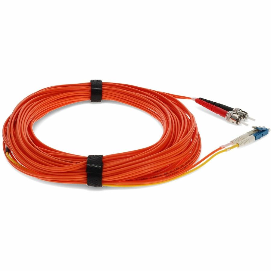 15M Lc To St M/M Om1 & Os1 Org,Duplex Mode Conditioning Cable