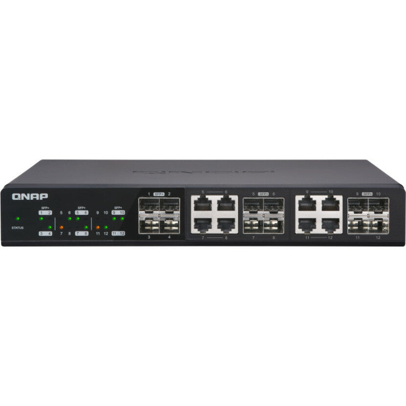 Qnap Qsw-1208-8C Network Switch Unmanaged None Black