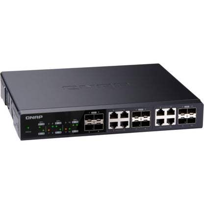 Qnap Qsw-1208-8C Network Switch Unmanaged None Black