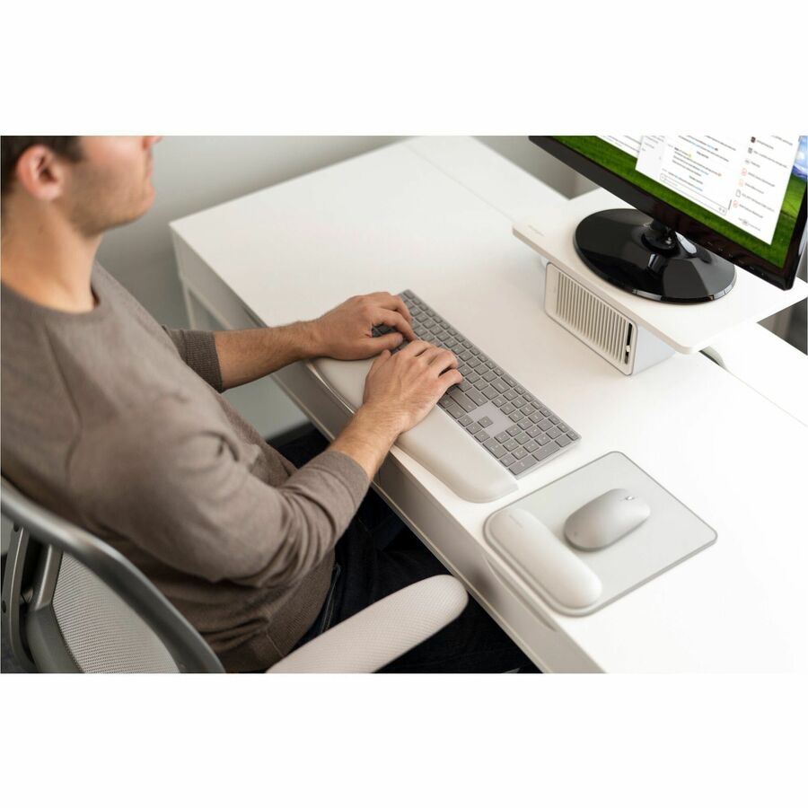 Kensington Coolview™ Wellness Monitor Stand With Desk Fan