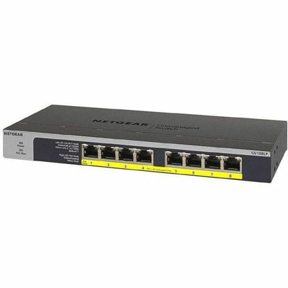 Netgear 8-Port PoE/PoE+ Gigabit Ethernet Unmanaged Switch (GS108LP) GS108LP-100NAS