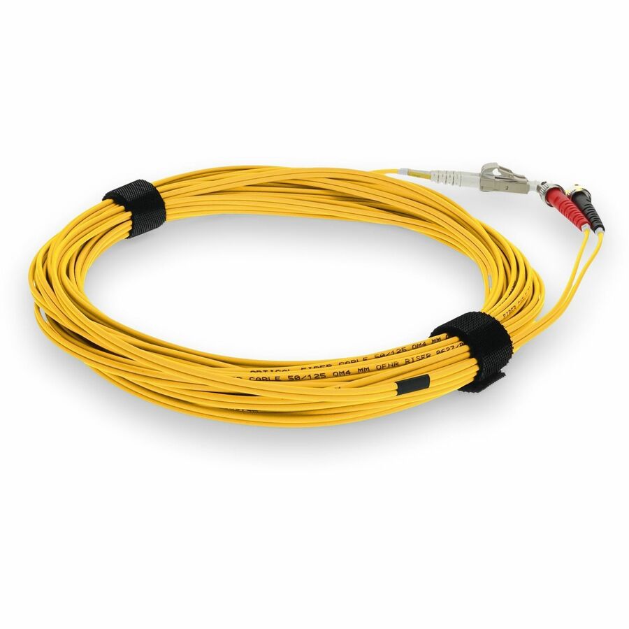 Addon Networks Add-St-Lc-3M5Om4-Yw Fibre Optic Cable 3 M Om4 Yellow