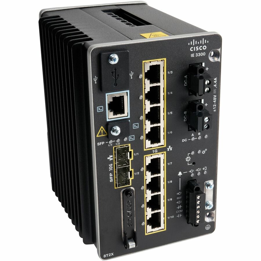 Cisco Catalyst Ie-3300-8T2S Rugged Switch