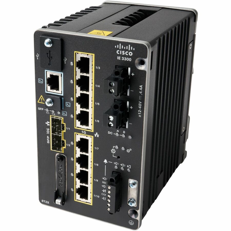 Cisco Catalyst Ie-3300-8T2S Rugged Switch