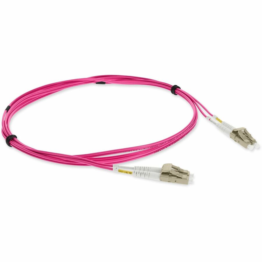 Addon Networks Add-Lc-Lc-5M5Om4-Ma Fibre Optic Cable 5 M Om4 Purple