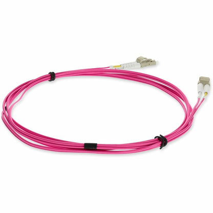 Addon Networks Add-Lc-Lc-5M5Om4-Ma Fibre Optic Cable 5 M Om4 Purple