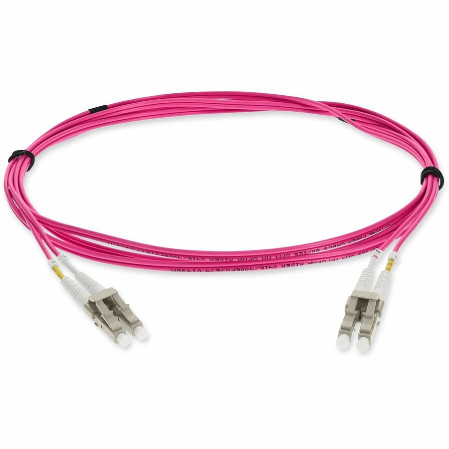 Addon Networks Add-Lc-Lc-6M5Om4-Ma Fibre Optic Cable 6 M Om4 Aqua Colour