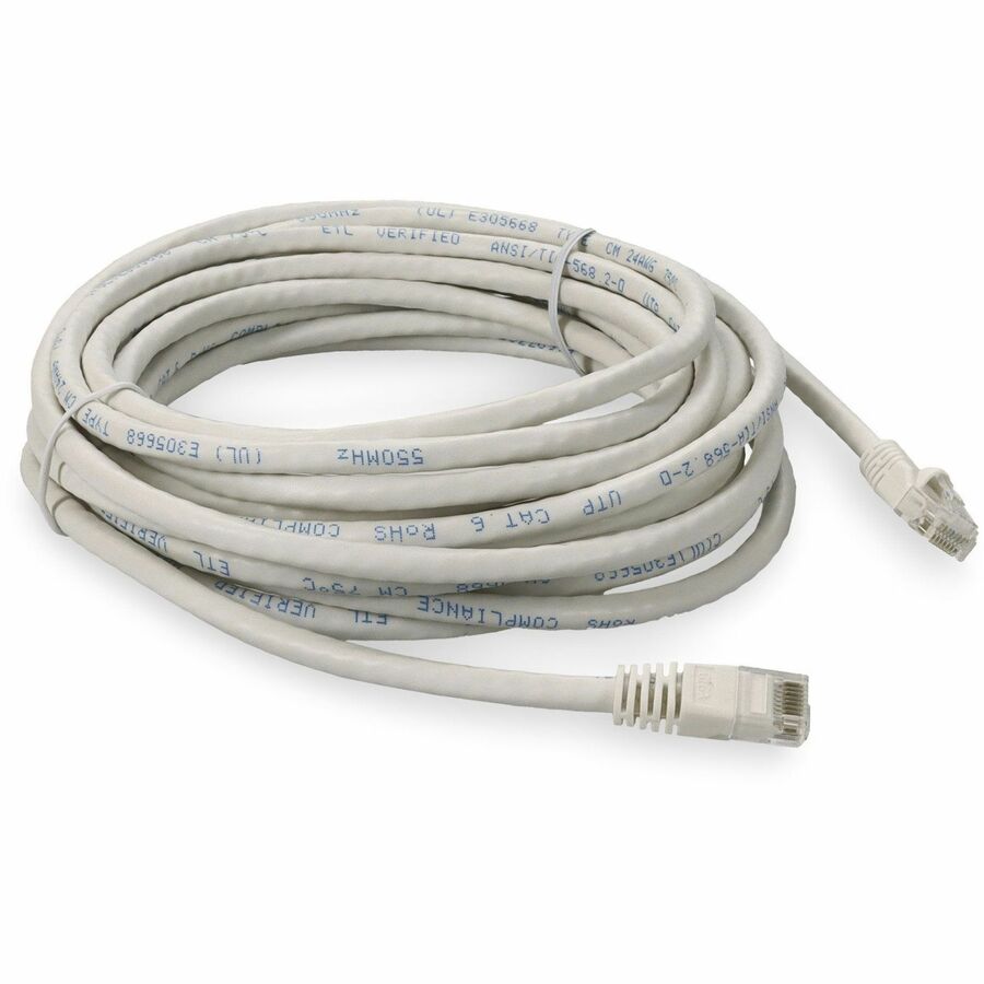 Addon Networks Add-30Fcat6-We Networking Cable White 9.14 M Cat6 U/Utp (Utp)