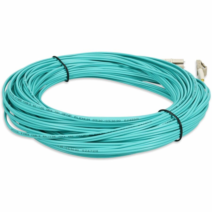 Addon Networks Add-Lc-Lc-22M5Om4P Fibre Optic Cable 22 M Om4 Aqua Colour