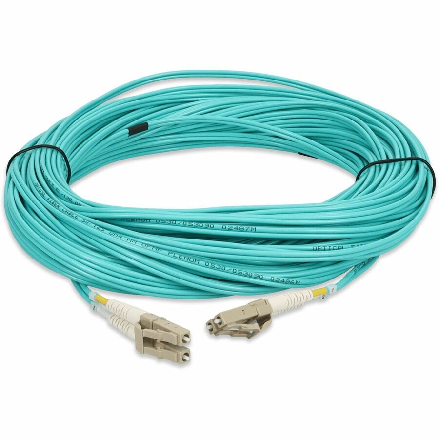 Addon Networks Add-Lc-Lc-22M5Om4P Fibre Optic Cable 22 M Om4 Aqua Colour