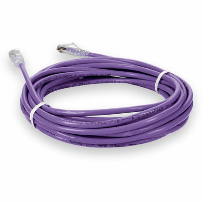 Addon Networks 12Ft Rj45 M/M Cat6 Prpl Utp Cu Patch Cbl Networking Cable Purple 3.66 M U/Utp (Utp)