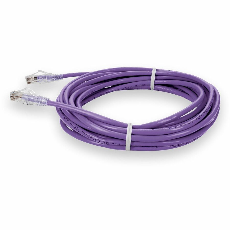 Addon Networks 12Ft Rj45 M/M Cat6 Prpl Utp Cu Patch Cbl Networking Cable Purple 3.66 M U/Utp (Utp)