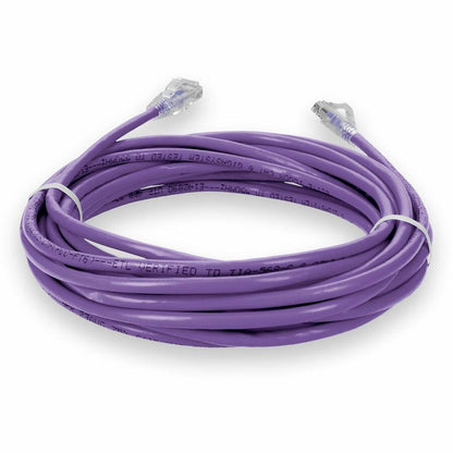 Addon Networks 12Ft Rj45 M/M Cat6 Prpl Utp Cu Patch Cbl Networking Cable Purple 3.66 M U/Utp (Utp)