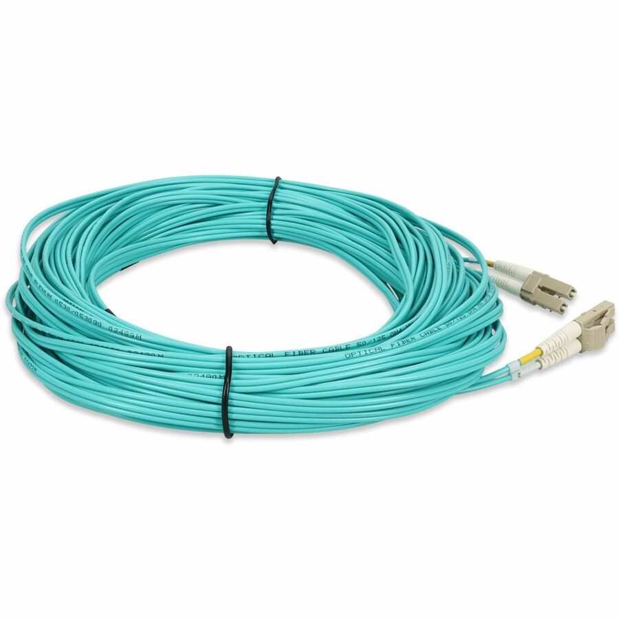 Addon Networks Add-Lc-Lc-40F5Om4P Fibre Optic Cable 12.19 M Om4 Aqua Colour