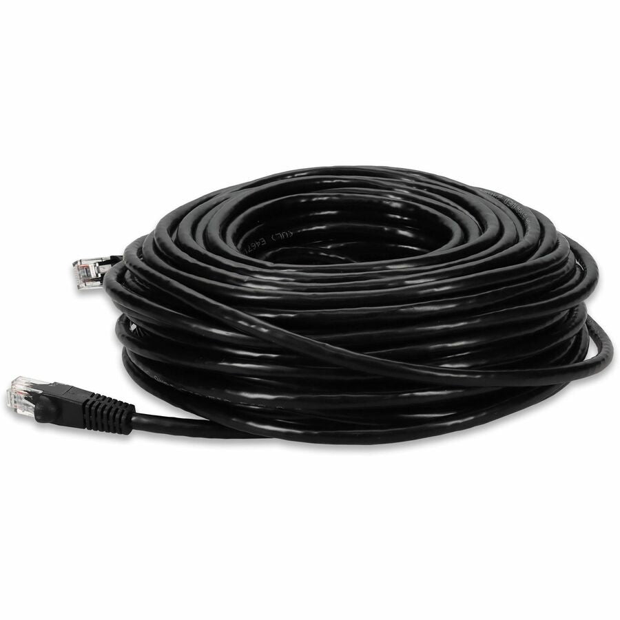 Addon Networks Add-100Fcat6A-Bk Networking Cable Black 30.48 M Cat6A U/Utp (Utp)